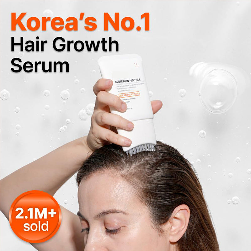 Nurtured Roots Hair Growth Serum — With Built-In Scalp Brush